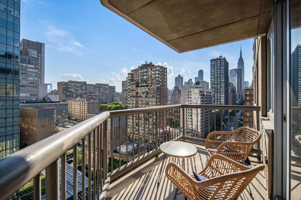 Picturesque 1Br Apartment In Nyc Balcony 纽约